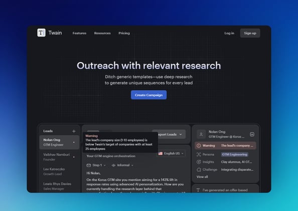 They know it's a template