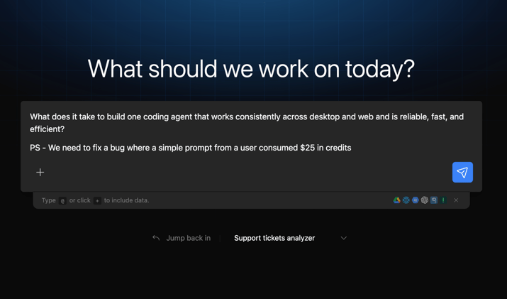 The $25 prompt, and optimizing agentic coding for desktop and web
