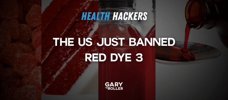 The US just banned Red Dye 3