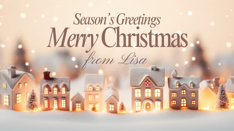 Happy Holidays from Lisa