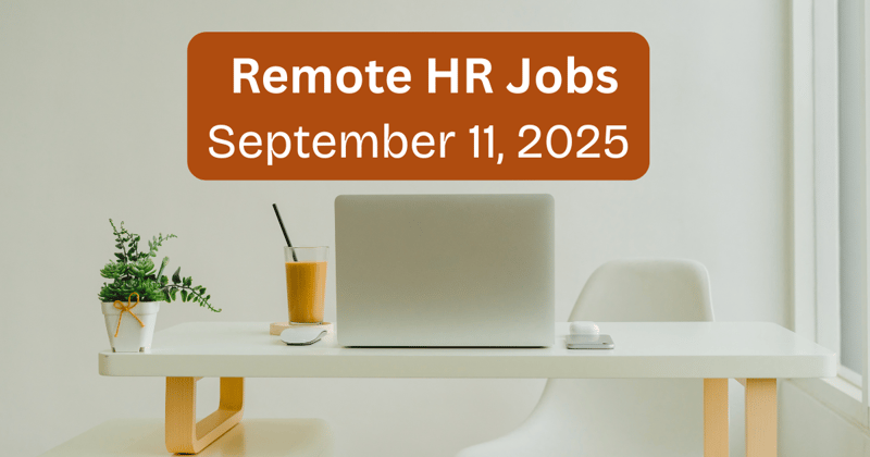 Remote HR Opportunities of the Week