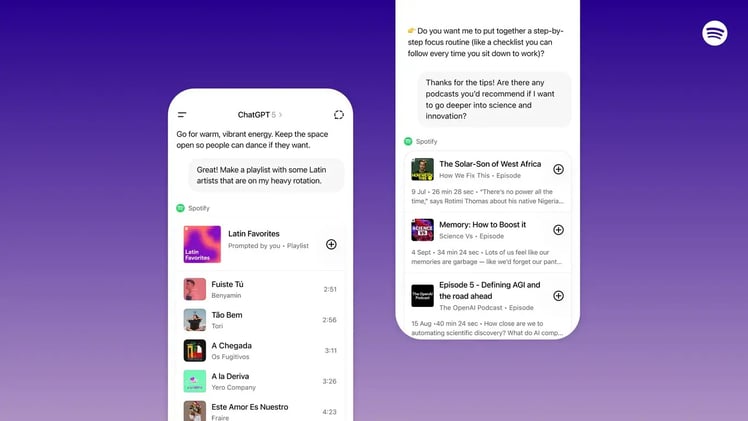 🎵 ChatGPT x Spotify: The First App Integration