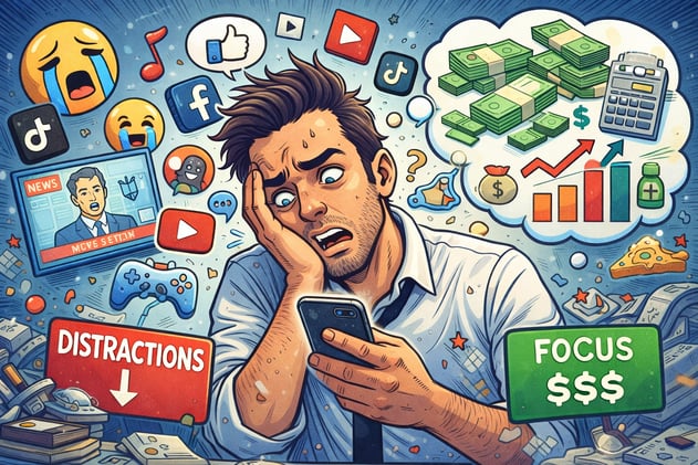 Tu mente está saturada