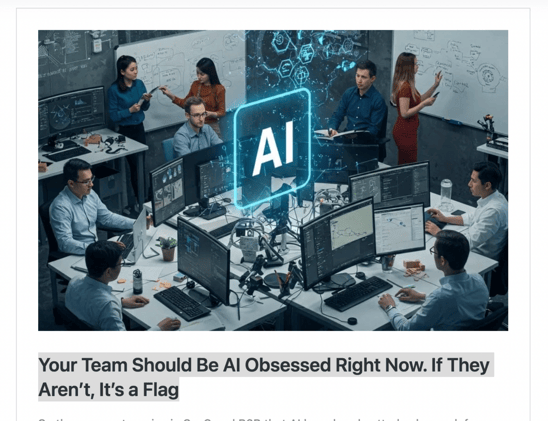 AI is Already Remaking SaaS. 10 Trends To Watch Right Now. And Not Fall Behind On.