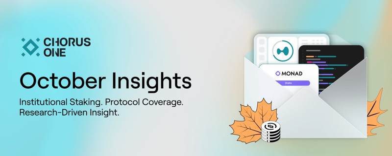 Chorus One | October Updates