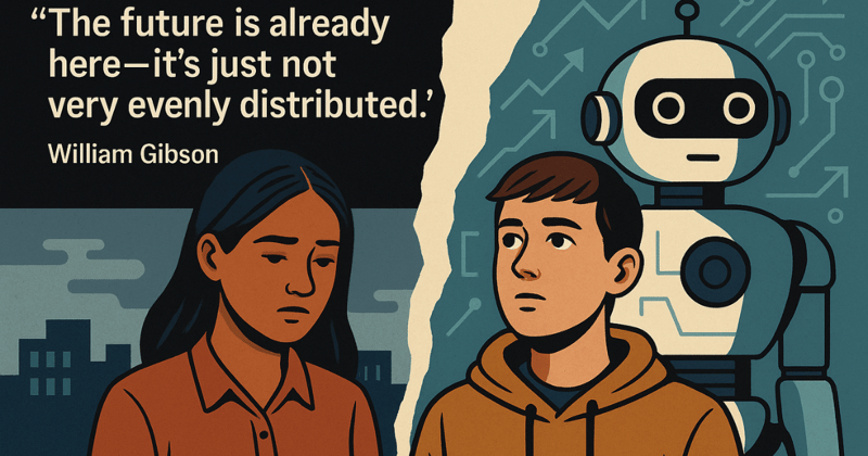 The unevenly distributed future