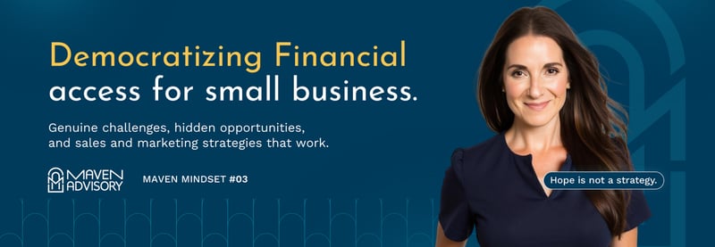 Issue 03 - Democratizing Financial access for small business.