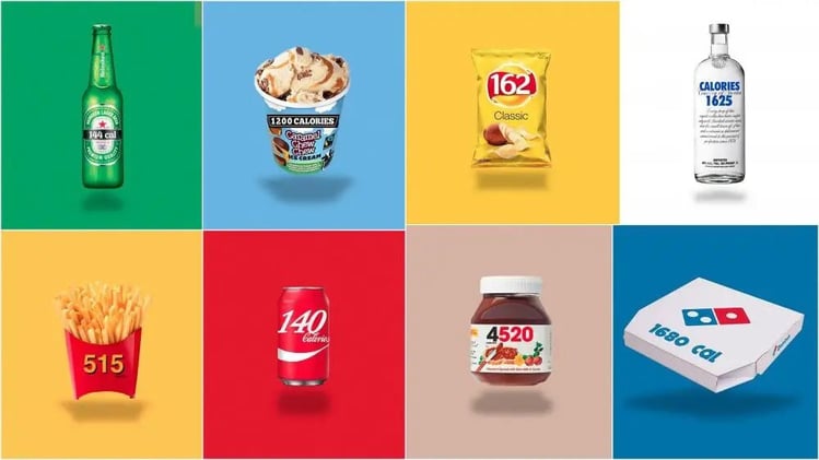 ¿Comerías estos alimentos si supieras su valor calórico?