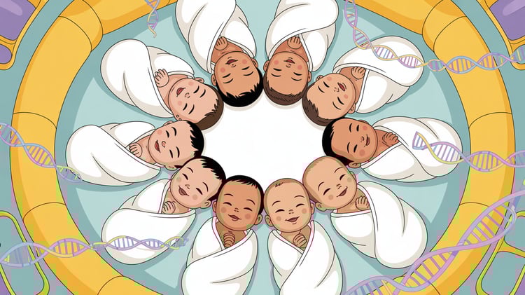 Babies born from 3-parent IVF 