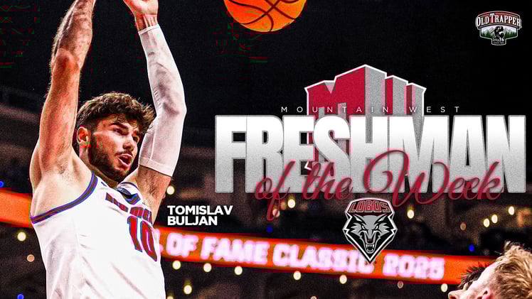 Lobos Brew 11/26: MBB Freshman of the Week: Buljan