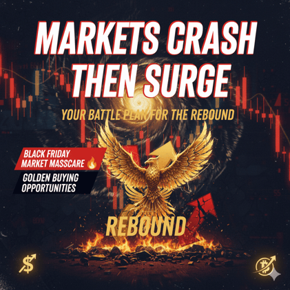 ๐ฏMarkets Crash Then Surge: Your Battle Plan for the Rebound