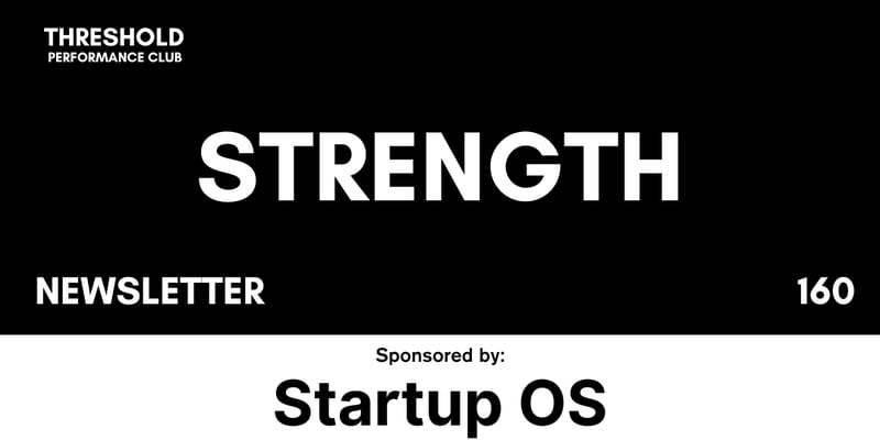 Threshold #160 | Strength Periodisation for Endurance Athletes: Building Power Gradually 💪