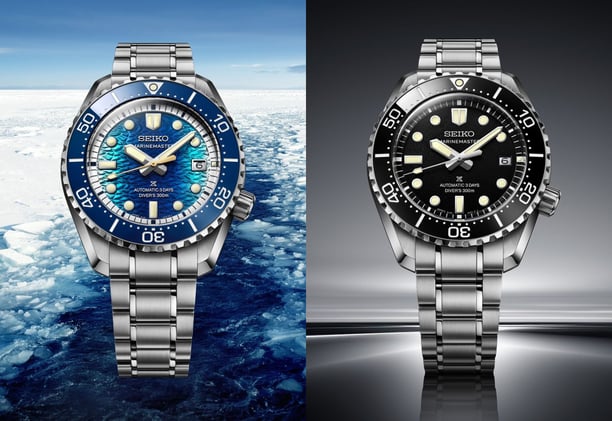 Seiko Redesigns The Marinemaster, With New Movement; New Merci Instruments; Beams And Timex Release Camper Ring Watch; Sternglas Adds A Moonphase To Naos; Marco Lang Builds Seven-Axis Tourbillon