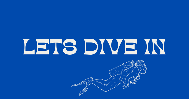 Let's Dive In