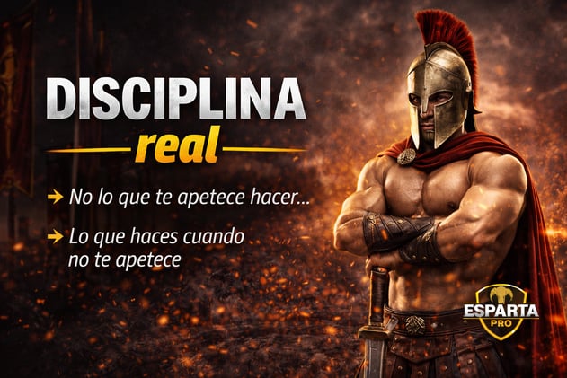 🧠 DISCIPLINA real (la que no se ve)