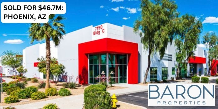 Small Bay Daily - July 17 - Baron Properties sells infill industrial in Phoenix for $46.7M
