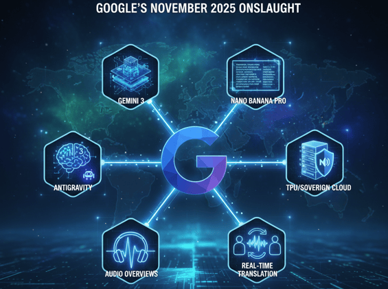 🔵Special Edition: Google's AI November Releases