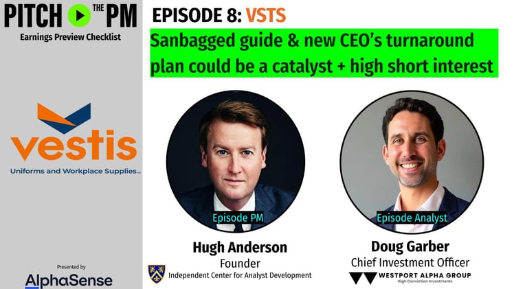 VSTS – Sanbagged guide & new CEO’s turnaround plan could be a catalyst + high short interest