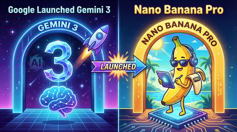 Google Launched Gemini 3 & Nano Banana Pro 