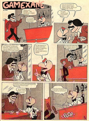 Condorito «escrito» por los comentaristas de La Nación