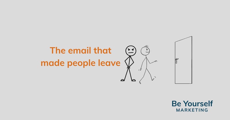 The email that made people leave ... [🐝U] 