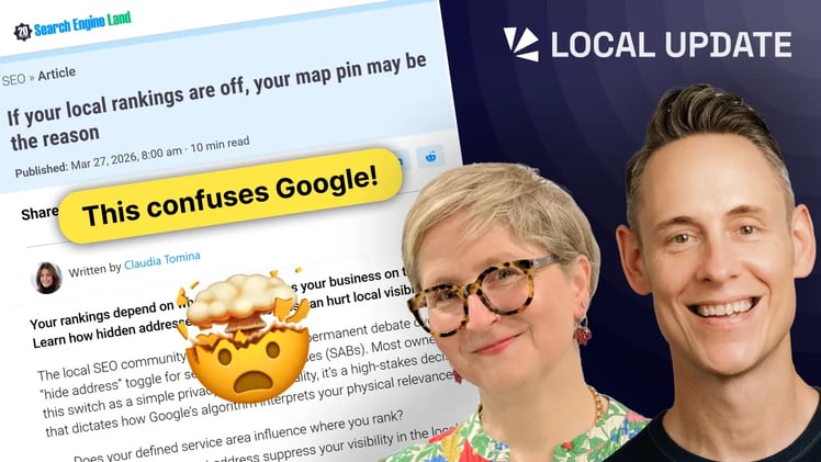 E26: Map Pin Discovery, More Local Packs, Clicks Drive AI Visibility