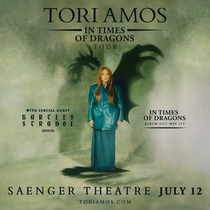 Tori Amos Coming to Saenger Theatre in New Orleans! Tickets On Sale Now!