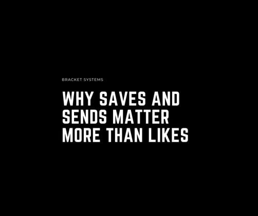 Why saves and shares matter more than likes
