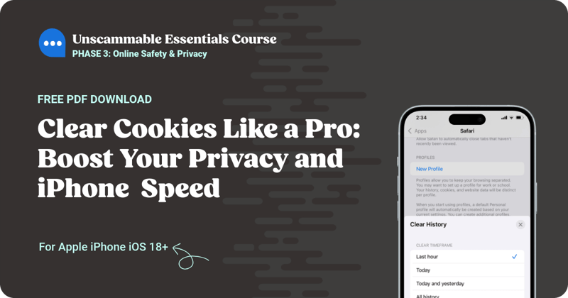 Clear Cookies Like a Pro: Boost Your Privacy and iPhone Speed – PDF Download