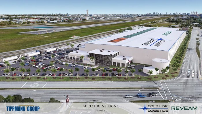 Cold Storage Daily - July 30 - Construction starts on $141M cold storage facility in Miami