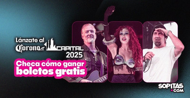 🤩 ¡Gana boletos para el Corona Capital!
