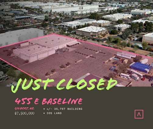 IOS Daily - October 20 - ATLAS sells 8.26 acre IOS in Phoenix metro area for $7.5M