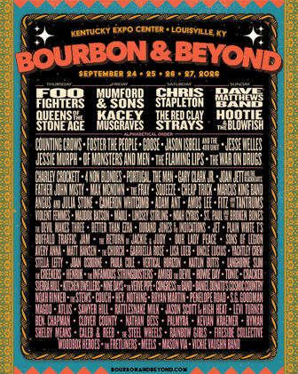 BIG NEWS: Bourbon & Beyond 2026 Lineup Is Out Now