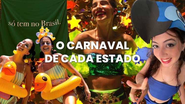 O carnaval de cada estado
