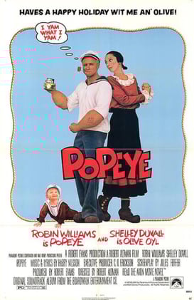 45th Anniversary of Popeye (1980 Film)!