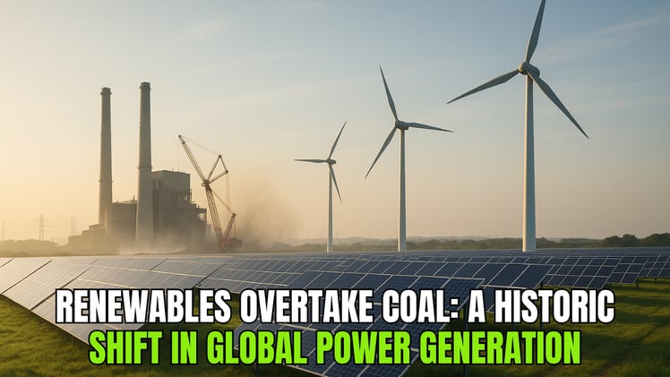 🌱 Renewables Overtake Coal: A Historic Shift in Global Power Generation ⚡🌞
