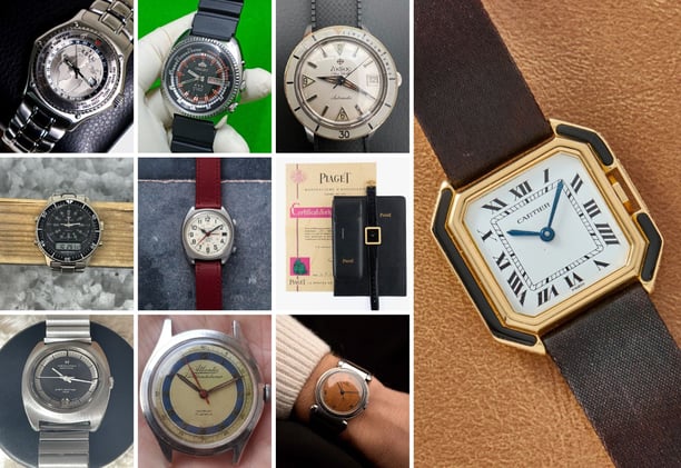 Your Next Watch, Week 57: A Sensational Cartier Case; A 90s Ebel; More Ana-Digi Fun; And A Steal Of A Piaget