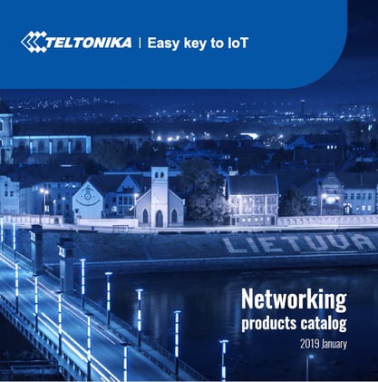 Descárgate el nuevo Catálogo de routers de Teltonika 2019