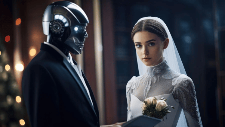 💍 People are now marrying AI...