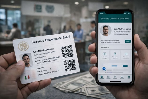 Credencial del Servicio Universal de Salud: un nuevo eje de la digitalización sanitaria en México
