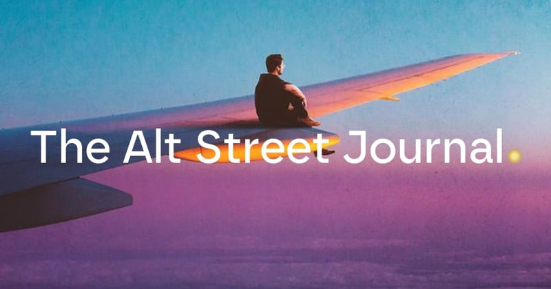 AltSpot Insider - The End of Blind Investing - Issue #2