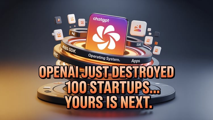 💀 OpenAI Just Destroyed 100 Startups... Yours Is Next