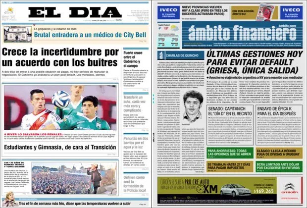 Reunión con Pollack, cumbre del Mercosur, Ucrania recupera control de ciudades, Boko Haram secuestró a esposa del número 2 de Camerún, asamblea de la Confederación de Básquet
