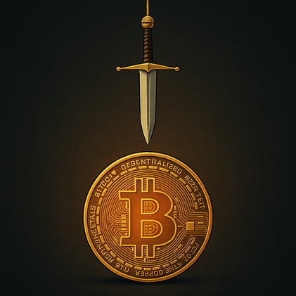 The Sword of Damocles That Secures Bitcoin