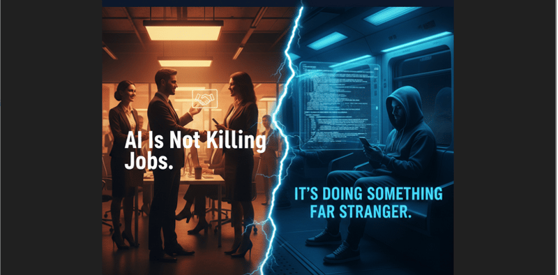 AI Is Not Killing Jobs. It's Doing Something Far Stranger