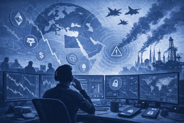 😮 Crypto exchanges assess Middle East risk