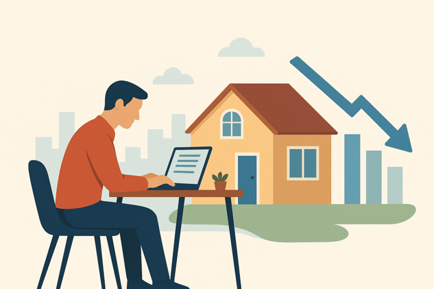Remote work is slowly pulling back from the pandemic peak—what it means for the housing market