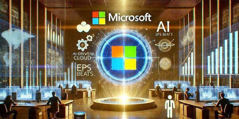 Microsoft ร่วง -2%!! เมื่อ AI อาจ "ไม่ทํากําไร" อย่างที่คิด!?