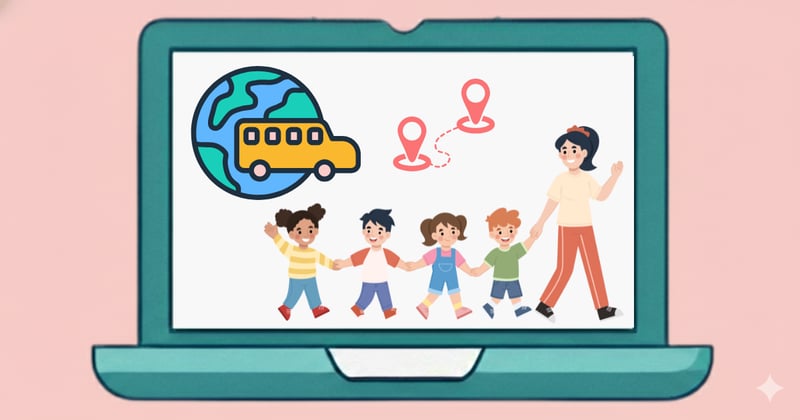 ✈️ Free field trips: No permission slips required! 