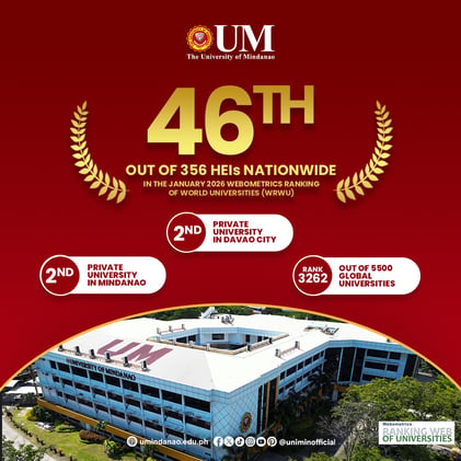 Ranked 46th in the Philippines: UM Strengthens Global Standing in 2026 Webometrics